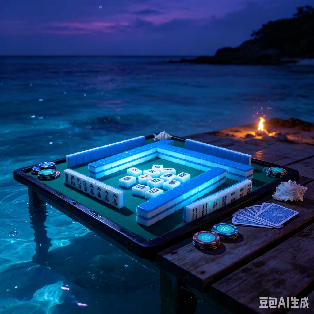 jelly transparent mahjong set