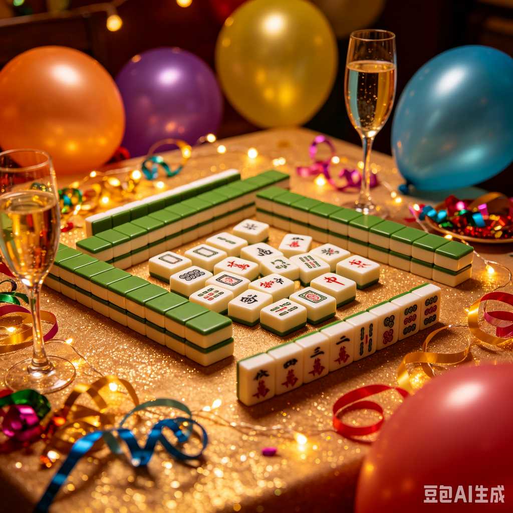 logo engrave mahjong tiles