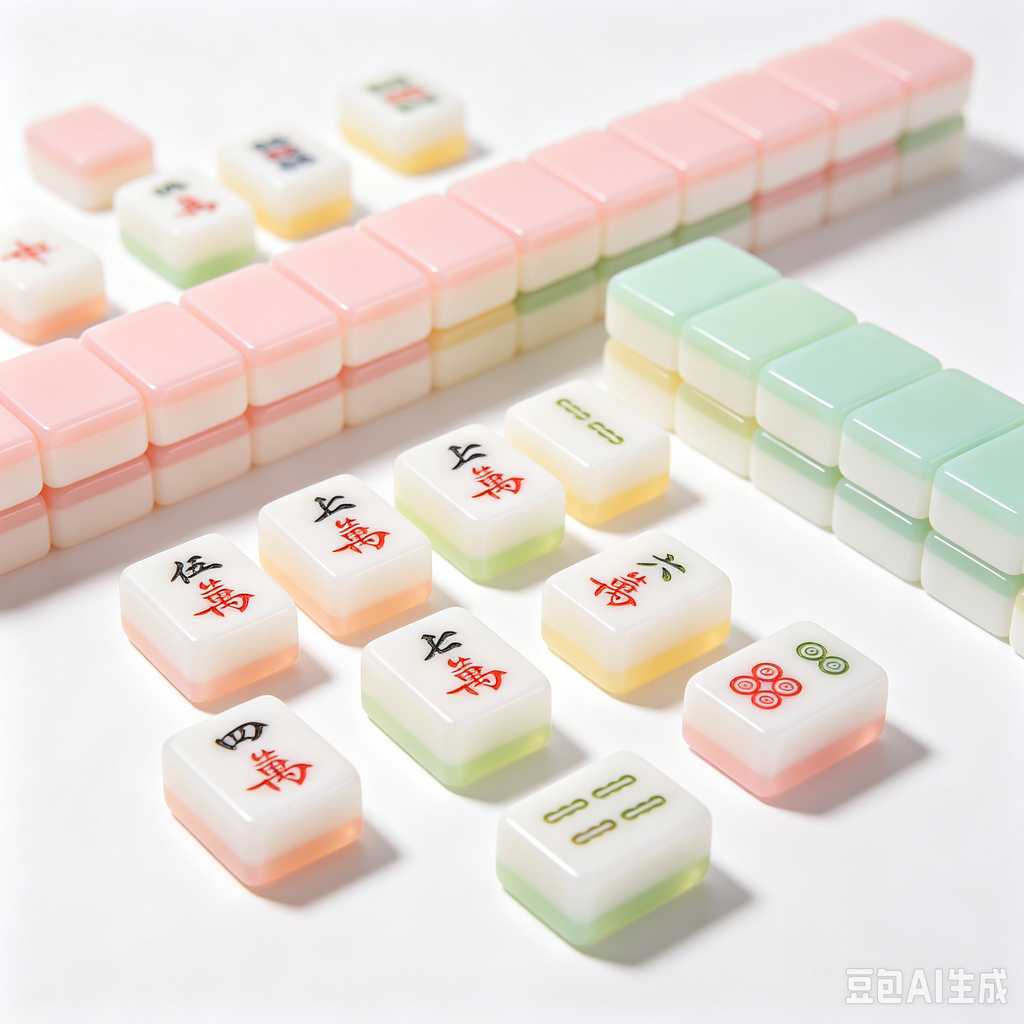 classic text mahjong set