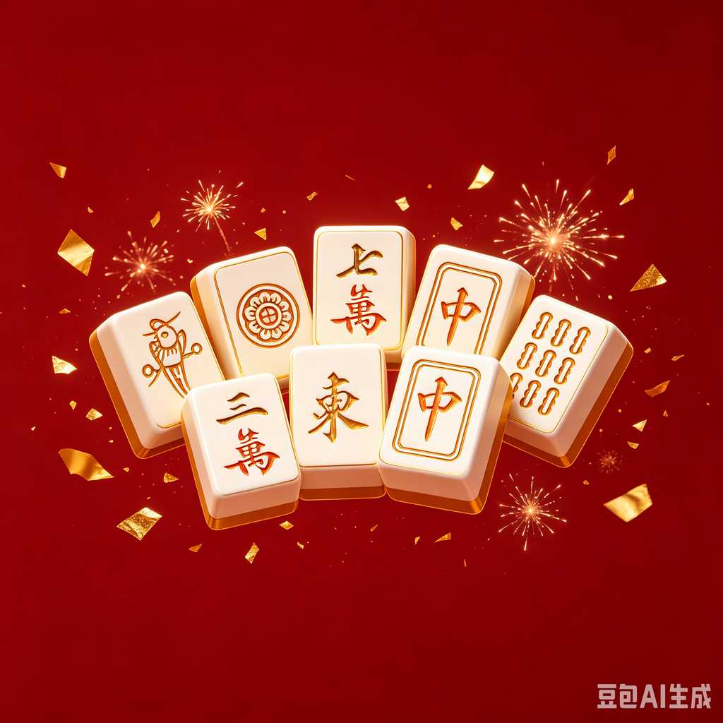 holiday present mahjong tiles