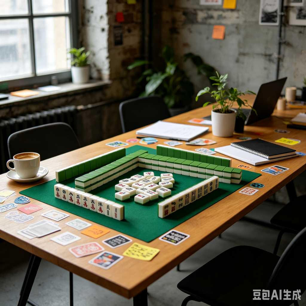 chinese style mahjong set
